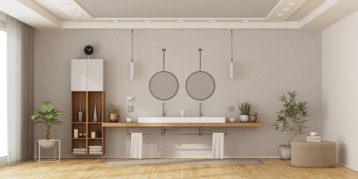 COLONNE_SEMI_OUVERTE | Vonthron Particuliers Quel type d’éclairage pour une salle de bain ? Kingersheim 2